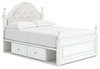 Kozlani - Upholstered Panel Storage Bed