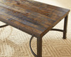 LANDON Brown 48" x 28" Coffee Table
