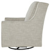 Kambria - Swivel Glider Accent Chair - Fog