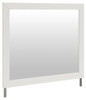 Savonport - Bedroom Mirror - White