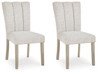 Larawyn - Dining Upholstered Side Chair (Set of 2) - Bisque