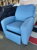 AYANA Blue 34" Wide Push-Back Recliner