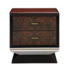 Jamonica - Nightstand With 2 Drawers - Dark Brown