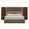 Marcelino - Eastern King Bed - Brown & Beige
