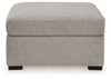 ModMax Luxe - Oversized Accent Ottoman - Flint