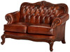 GORDON Top Grain Leather Sofa And Loveseat