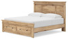 Makidern - Panel Storage Bed