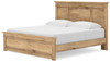Makidern - Panel Storage Bed With Under Bed Storage Unit