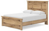 Makidern - Panel Storage Bed With Under Bed Storage Unit
