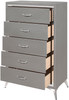 ELEINA Silver 31" x 49" Chest