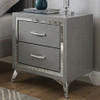ELEINA Silver 22" Wide Night Stand