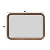 Harvey - Accent Mirror - Walnut