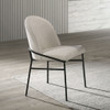 Lark - Side Chair (Set of 2) - White / Black