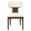 Koen - Side Chair (Set of 2) - Beige / Brown Oak
