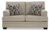 MATHEW Taupe 67" Wide x 39" Height  Loveseat