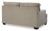 MATHEW Taupe 67" Wide x 39" Height  Loveseat