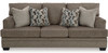 MATHEW Nutmeg 92" Wide x 39" Height Sofa