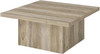 LUCILLE Natural Pine 36" x 36" Coffee Table