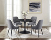 Colfax - Dining Set With Black Table