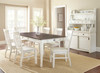 Cayla - Dining Set With Two Tone Table