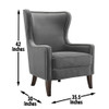 Rosco - Velvet Wingback Chair