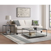 Yasmin - 2 Piece Occasional Table Set Coffee Table & End Table - Gray