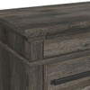 Park Ridge - 3-Drawer Nightstand - Charcoal