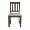 Yellowstone - Dining Side Chair (Set of 2) - Medium Brown / Gray