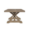 Yellowstone - Dining Table With 2X12" Leaves - Gray
