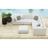 Zandara - 5 Piece Modular Set Sectional With Ottoman - Beige