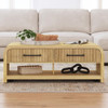 Ridgemont - Coffee Table With Casters