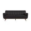 Horizon - Sofa With Wood Front And 2 Pillows