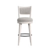 Rogen Rustic - Swivel Bar Stool (Set of 2) - Rustic White