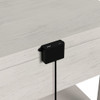Avalanche - End Table With USB - Antique White