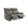 Wildcat - Motion Loveseat - Gray
