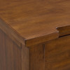 Gage - 3-Drawer Nightstand With USB And Power - Chestnut