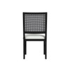 Bahama Breeze - Fabric Dining Chair (Set of 2) - White / Black