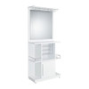 Wendolyn - Wine Cabinet With Light - Glossy White