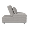 Pluto - Chair With Kidney Pillow, Klik Klak And Pop Up - Coronado Gray