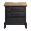 Montrose - Nightstand With Charger & Sensor Light - Espresso & Brown