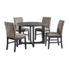 Wakefield - 5 Piece Dining Set (Table And 4 Chairs) - Espresso