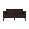Destiny - Loveseat With Wood Front