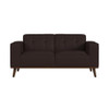 Destiny - Loveseat With Wood Front