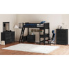 Hampton Kids - Loft With Ladder And Desk With Speaker Bedroom Set