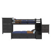 Hampton Kids - Bunk With Staircase And Trundle Bedroom Set