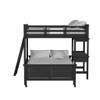 Hampton Kids - Loft With Ladder And Desk With Speaker