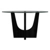 Oregon - Round Table With Glass Top