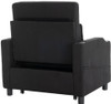 NESTER Black 34" Wide Pop-Up Chair Sleeper