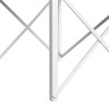 Talia - Full Loft Bed Fences, Long Rails, Long X Bar And Slats - White