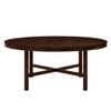 Hartford - Round Dining Table - Dark Brown